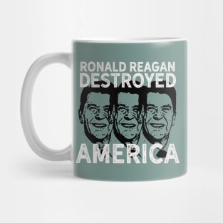 Ominous Reagan Statement Mug